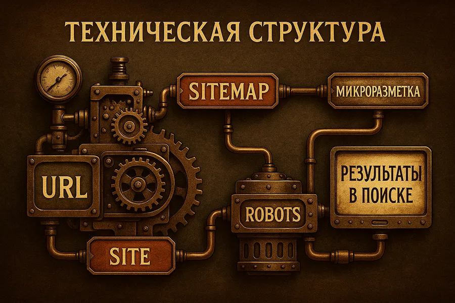 Техническая структура интернет-магазина